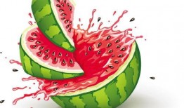 小孩吃瓜流口水,小孩吃瓜流口水，萌態十足