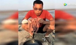 海邊吃瓜直播間吃爆頭,驚現爆頭瞬間！